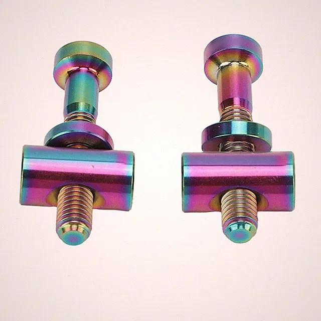 2Pcs Bike post Screw Titanium Alloy M5x30mm Balance Post Tube