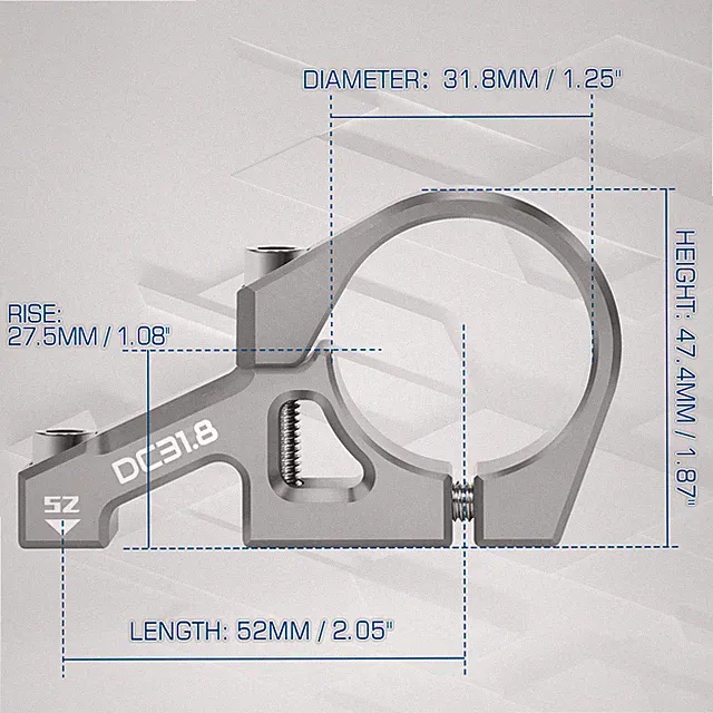 31.8/35MM Split Design Direct Mount Stem CNC High Strength Downhill Enduro Alloy