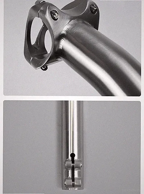 31.8mm Titanium Ti CNC Bike Bicycle Quill Stem for Folding Bike