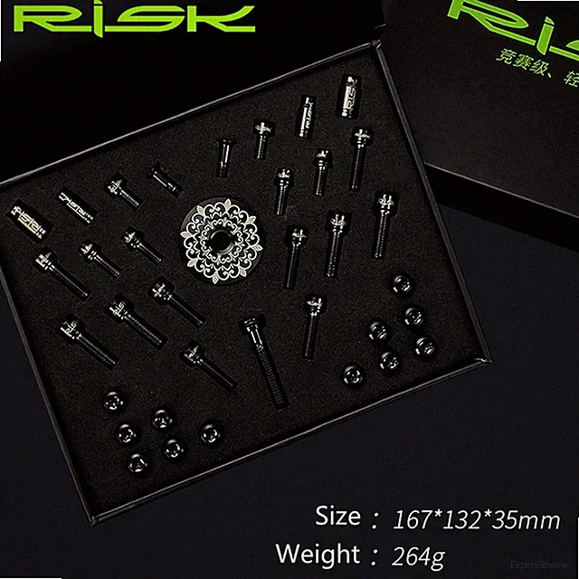 36pcs Titanium Alloy Screw Kits for MTB Bike Common Bolts Screw with Washer