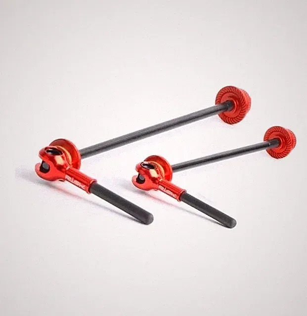 40.35g Titanium Bicycle QR Skewer Lever MTB Road Bike Wheel Hub Ultralight...