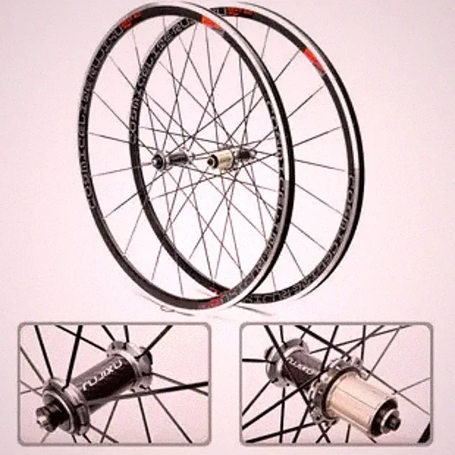 700C Highway Bike Wheels 30mm Height V-brake Wheelset with HG XDR 6 Claws Hub