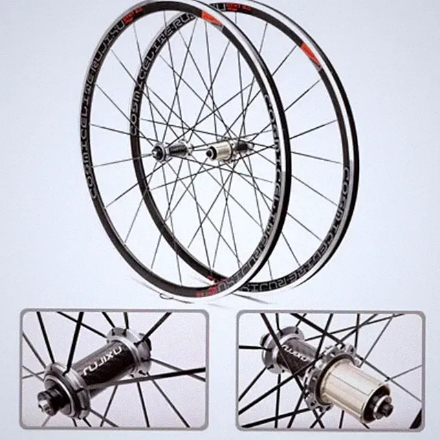 700C Road Bike Wheelset Straight Pull Hubs V/C Brake Clincher Bicycle Wheels
