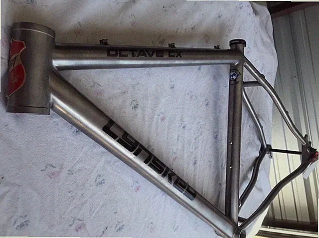 Brand New Lynskey Octave Titanium CX Frame Small Disc Brake Handmade In USA