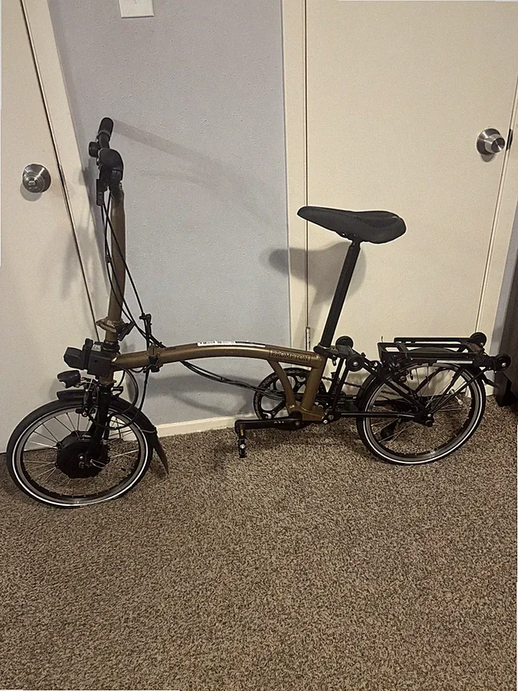 Brompton P Line Folding Bike