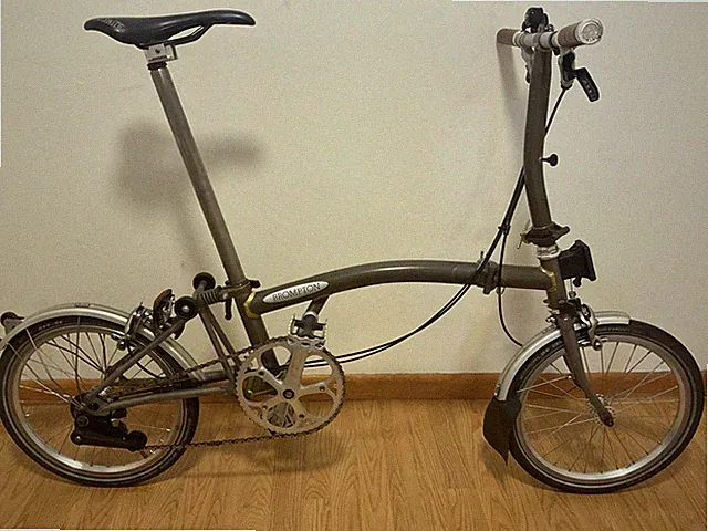 Brompton Raw Lacquer Superlight - Free Mainland Shipping