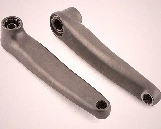 Cane Creek Electric Wings Crank Arm Set - 165mm ISIS Spindle Titanium Gray