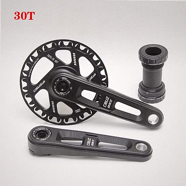 Children's Folding Bike Crankset Ultralight 127/140/150mm Hollow Tech Crank Arm