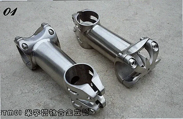 CNC Integration Titanium bicycle MTB Road bike stem 31.8 X80/90/100mm