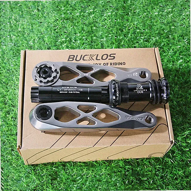DH Mountain Bicycle Hollow Crankset 170mm Crank Arm Direct Mount Chainring BB