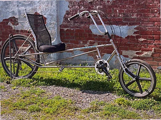 Easy Racer Ti-Rush Recumbent with AreoSpoke wheels set