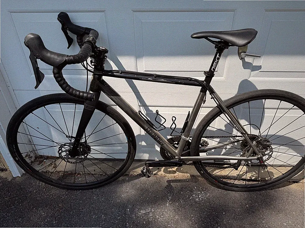 Foundry Overland Black Titanium Disc Gravel CX Bike / ENVE Ultegra 8020 XS 52cm