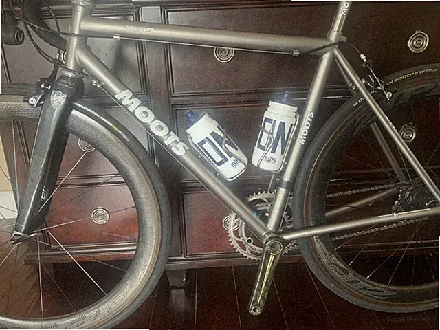 FRAMESET/FORK/HS ONLY Moots Compact Vamoots Road Titanium 55cm Chris King Alpha
