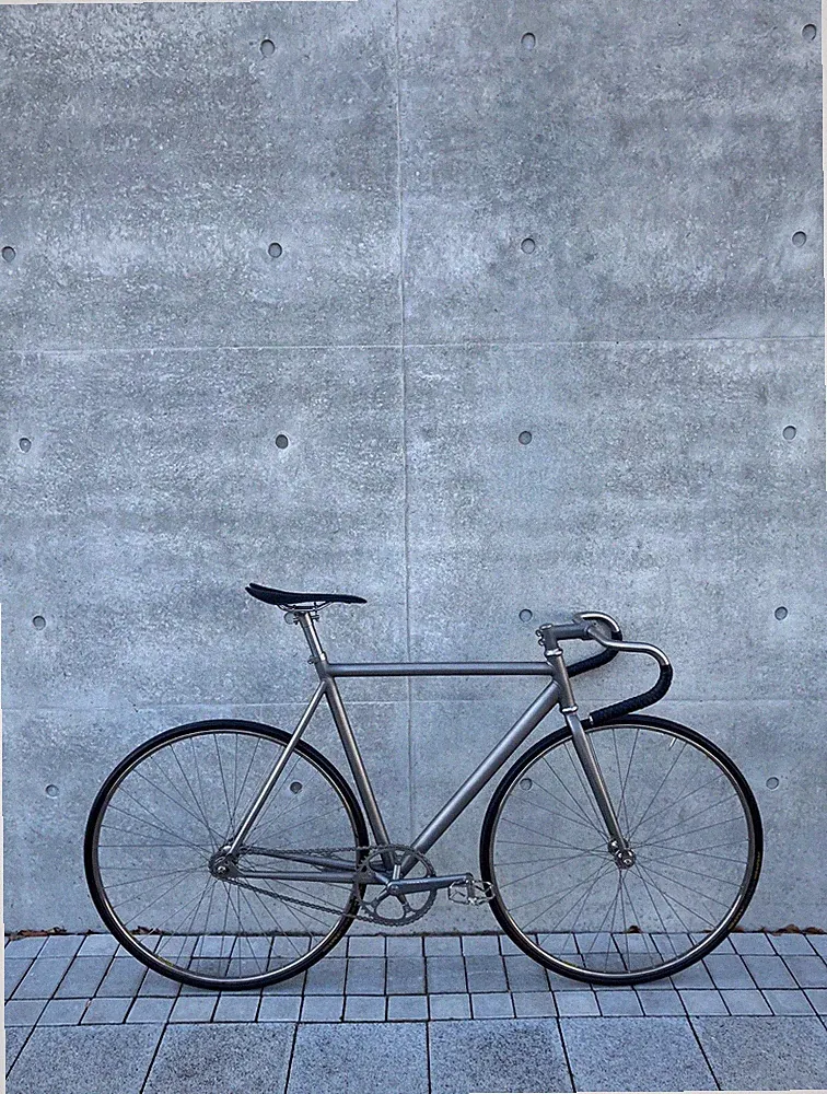 Full Titanium Track Bike Singlespeed Araya Titanio • Fixed Gear • Titanium Track Bike