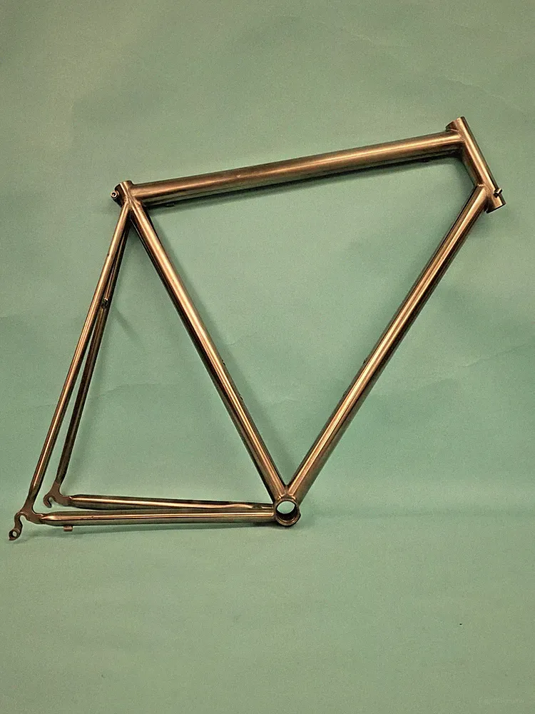 Holland Titanium Road Bicycle, No Fork, 58CM Bike, 1" Steerer, Italian BB, USA