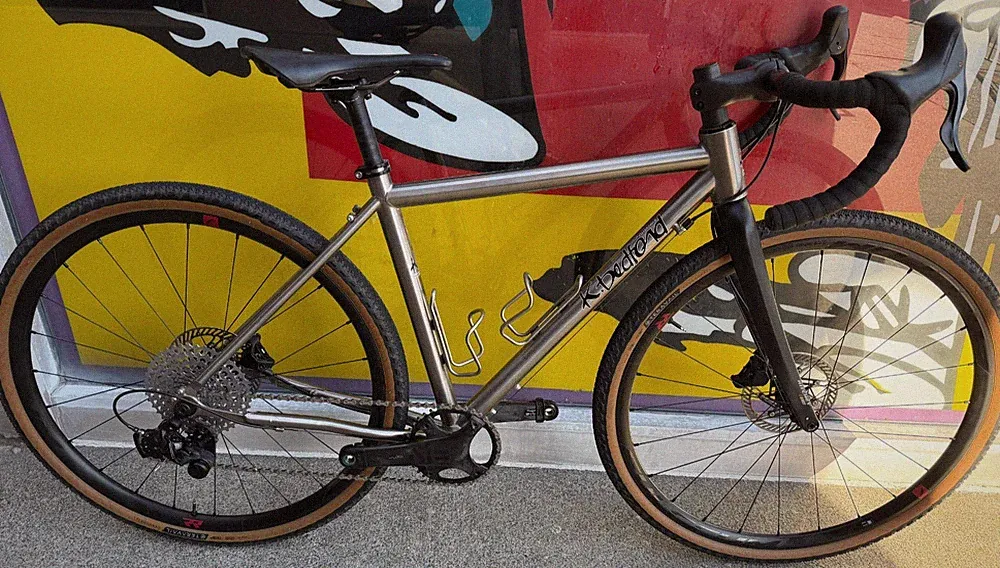 K. Bedford Customs Titanium Gravel Bike Campagnolo Ekar 44cm 650B Retail $8000