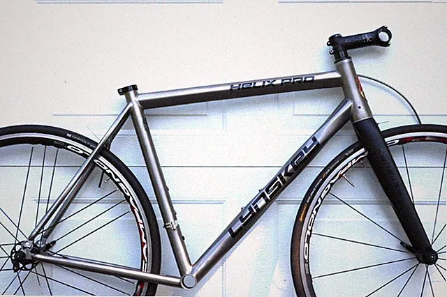 Lynskey Helix Pro Rim Brake Titanium MADE IN USA Road Bike Frameset Size ML