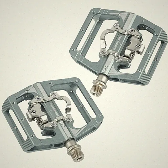 M215 Pedals For Bicycle Footrest Mtb Mixed Pedals Clip Mountain Bike Foot