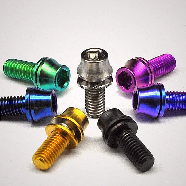 M5x12mm Titanium TI Bottle Holder Bolt Bicycle Bike Water Bottle Cage Scre