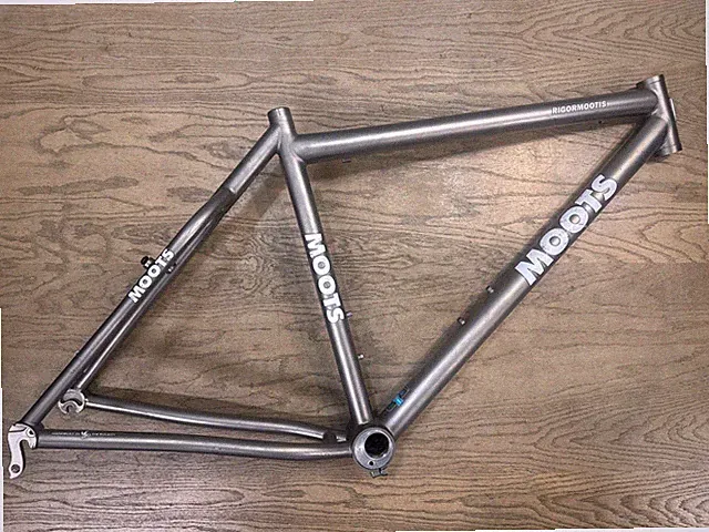 Moots Rigor Eccentric BB Single Speed Disc Titanium Mountain Bike Frame 26” 18”