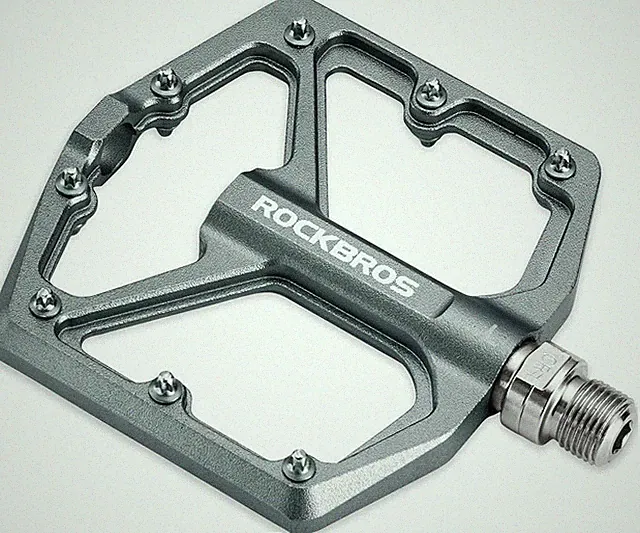 Mountain Bike Pedals MTB Pedals Bicycle Flat Pedals Aluminum 9/16" Sealed Bearin