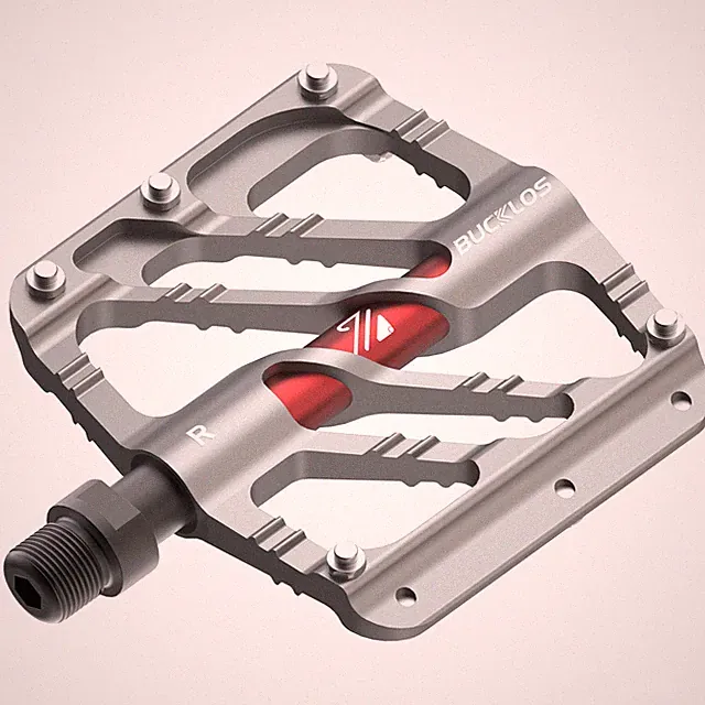 MTB Pedals Bike Flat 3 Bearings Aluminum Bicycle Road Platform Pedals 9/16" US