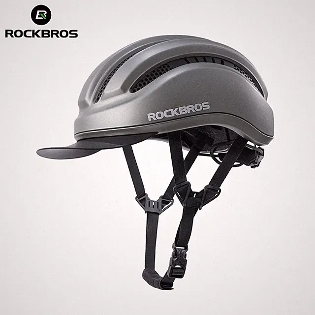 ROCKBROS Folding Bike Helmet MTB Road Bicycle Commuting Cycling Helmet w/ Goggle