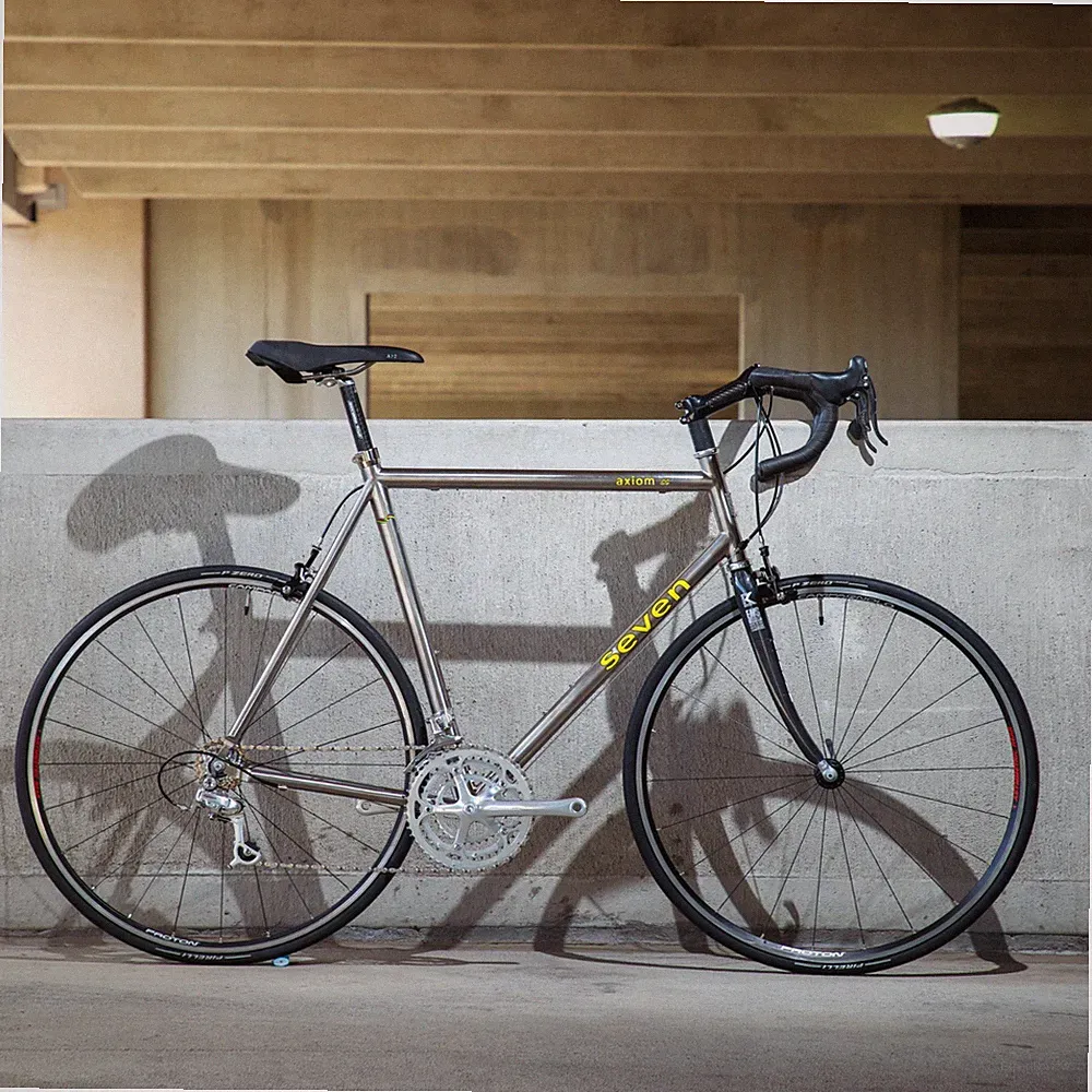 Seven Axiom SG Titanium Road Bike - 63cm - Campagnolo Record - Used