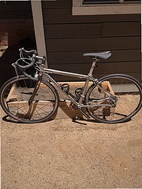 Seven Axiom Titanium Road Bike – Argen Double Butted Ti – Chris King / EC90 / FS