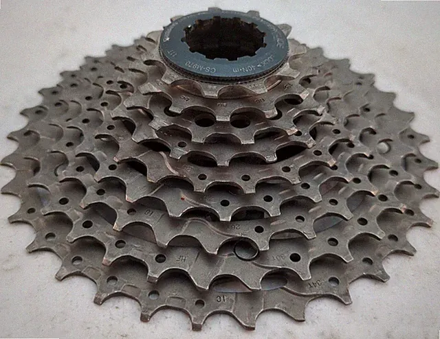 Shimano XTR CS-M970 11-34 9sp cassette titanium mountain bike vintage race 241g!