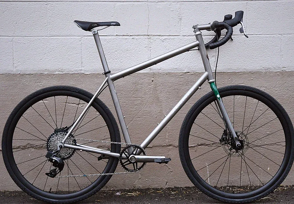 STEVE POTTS Titanium Road/Gravel Bike, 60cm, Red AXS, Type II Fork, Cane Creek