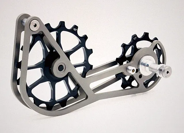 Swishti Cycle Oversized Pulley Titanium Cage Shimano Ultegra R8000 R9100 Bike