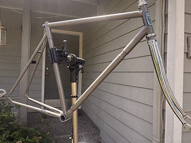 Teledyne Titan Titanium Road Bike Frame & Tange Fork Campagnolo Headset 56 cm