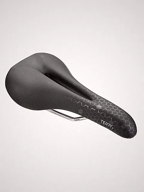 Terry Men's Fly Ti Gel Bike Saddle Seat, Comfortable Center Cutaway