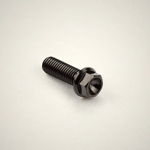 Titanium Bolt M6 Flange Hex Screw 10 15 20 25 30 35 40 45 50 55 60 70 80 90 100