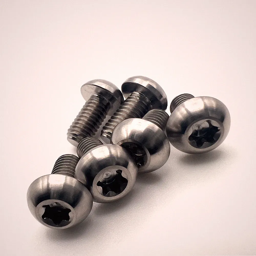 Titanium MTB Brake Rotor Bolt Kit for SRAM, Shimano, Magura 6 Bolt Brake Rotor