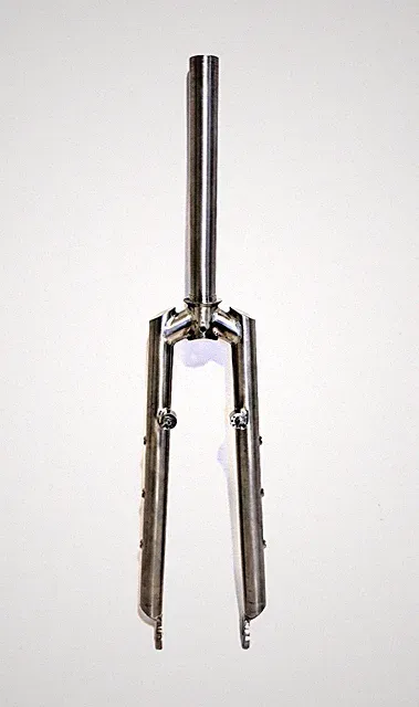 Titanium Segmented Fork 700c 29er 1 1/8 Rim Brake Cantilever Straight Steerer