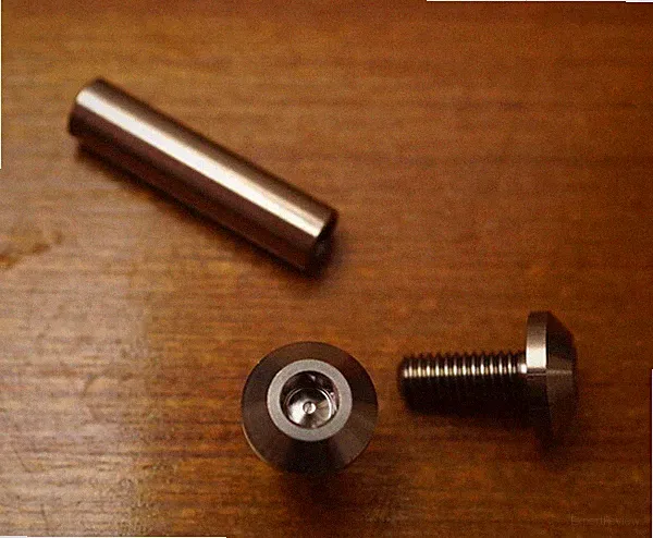 Titanium TC4 Rear Triangle Pivot Hinge Axle Bolt Spindle for Dahon JP8/JXP/FA073