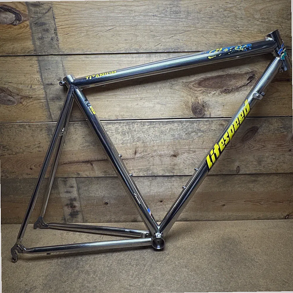 Vintage 1996 Litespeed Classic Titanium Road Bike 700c 54cm Frame