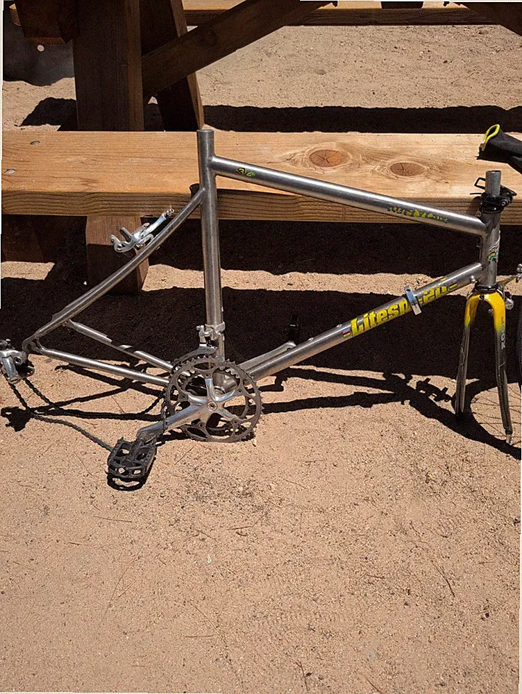 Vintage Litespeed Tachyon Titanium Bike Frame - 55cm - 650c